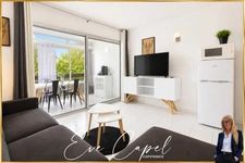 Appartement à vendre 2 pièces LE CAP D'AGDE (34), appartement avec 1 chambre, loggia fermée, avec parking privatif, ascenseur et piscine 