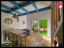 Maison à vendre 3 pièces LE CAP D'AGDE (34), Pavillon avec 2 chambres + Mezzanine, parking privatif dans résidence avec Piscine