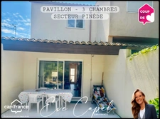 Maison à vendre 4 pièces LE CAP D'AGDE (34), Pavillon 3 chambres avec grand extérieur et double stationnement 