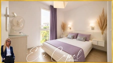 Maison à vendre 3 pièces LE CAP D'AGDE (34), Pavillon 2 chambres, secteur Rochelongue, dans résidence avec piscine et parking privatif 