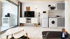 Appartement à vendre 2 pièces LE CAP D'AGDE (34), appartement avec 1 chambre, loggia fermée, avec parking privatif, ascenseur et piscine 