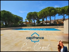 Apartment for sale 2 rooms LE CAP D'AGDE (34), Tennis Sector, Apartment T2 + CABIN with private parking + Swimming pool