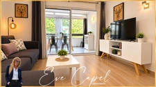 Appartement à vendre 2 pièces LE CAP D'AGDE (34), appartement entièrement rénové avec 1 chambre, loggia fermée, avec parking privatif, ascenseur et piscine 