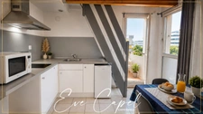 Appartement à vendre 2 pièces LE CAP D'AGDE (34), DUPLEX avec balcon au centre port. 