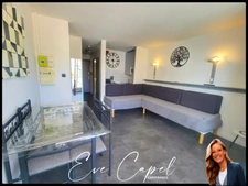 Appartement à vendre 1 pièces LE CAP D'AGDE (34), STUDIO Cabine Meublé, Centre Port, vue Mer dans résidence avec Piscine