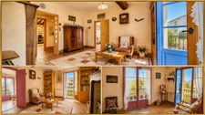 Maison à vendre 7 pièces VENDEMIAN (34), maison avec 5 chambres, 2 doubles garages, 1 studio et une annexe + jardin