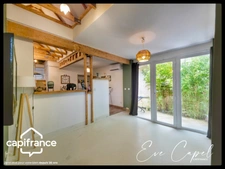 Dpt Hérault (34), à vendre LE GRAU D'AGDE - villa de plain pied meublé, 3 Chambres, Climatisée, à 300 mètres des Plages du Grau-d'Agde 