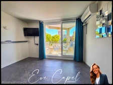 Appartement à vendre 1 pièces LE CAP D'AGDE (34), STUDIO Cabine Meublé, Centre Port, vue Mer dans résidence avec Piscine