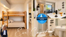 Appartement à vendre 2 pièces LE CAP D'AGDE (34), appartement entièrement rénové avec 1 chambre, loggia fermée, avec parking privatif, ascenseur et piscine 