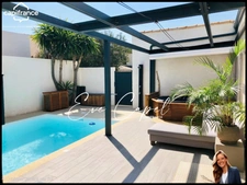Maison à vendre 4 pièces LE GRAU D'AGDE (34), Villa Contemporaine 3 Chambres avec Garage et Piscine Chauffée à 2 minutes des Plages