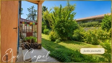 Maison à vendre 7 pièces VENDEMIAN (34), maison avec 5 chambres, 2 doubles garages, 1 studio et une annexe + jardin