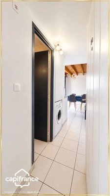 Appartement à vendre 2 pièces LE CAP D'AGDE (34), DUPLEX avec balcon au centre port. 