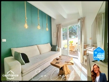 Appartement à vendre 2 pièces LE CAP D'AGDE (34), Appartement type Pavillon T2 + Mezzanine entièrement rénové avec Parking privatif- Saint Martin 