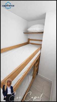 Appartement à vendre 2 pièces LE CAP D'AGDE (34), rez-de-jardin Studio-cabine avec parking privatif, quartier Saint Martin 