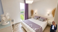 Maison à vendre 3 pièces LE CAP D'AGDE (34), Pavillon 2 chambres, secteur Rochelongue, dans résidence avec piscine et parking privatif 