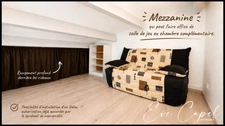 Maison à vendre 3 pièces LE CAP D'AGDE (34), Maison avec 2 Chambres + Mezzanine et PARKING PRIVATIF 