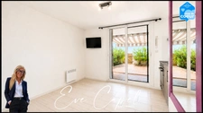 Appartement à vendre 2 pièces LE CAP D'AGDE (34), rez-de-jardin Studio-cabine avec parking privatif, quartier Saint Martin 