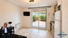 Appartement à vendre 2 pièces LE CAP D'AGDE (34), rez-de-jardin Studio-cabine avec parking privatif, quartier Saint Martin 