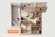 Montpellier - Appartement 2 pièces – 4ᵉ étage avec ascenseur