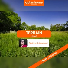 Terrain constructible 2008 m² - Lissac (43)