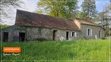 Maison bourbonnaise à rénover à Saint-Hilaire (03) – Grand terrain de 1,5 hectare
