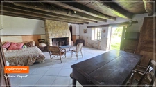 Maison bourbonnaise à rénover à Saint-Hilaire (03) – Grand terrain de 1,5 hectare