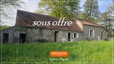 Maison bourbonnaise à rénover à Saint-Hilaire (03) – Grand terrain de 1,5 hectare