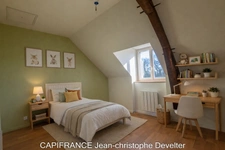 Maison à vendre proche de GORRON (53)maison en pierre 4 chambres sur terrain 1,37 hectare avec garage