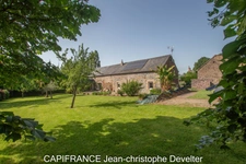Maison à vendre proche de GORRON (53) maison en pierre de plain pied 4 chambres sur terrain de 6 300 m2