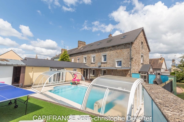 Maison à vendre MANTILLY (61) maison 5 chambres avec piscine sur terrain 843 m2