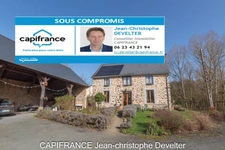 Maison à vendre 5 pièces proche de MAYENNE (53) maison 3 chambres sur 1,8 hectare