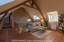 Maison à vendre proche de GORRON (53)maison en pierre 4 chambres sur terrain 1,37 hectare avec garage