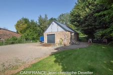 Maison à vendre proche de GORRON (53) maison en pierre de plain pied 4 chambres sur terrain de 6 300 m2