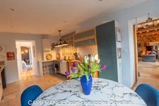 3 bedroom renovated stone house on 730 m2 land.