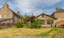 GORRON center, 2 bedroom detached stone house on 254 m2 land