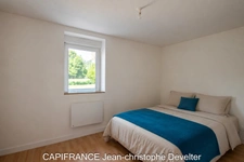 Maison à vendre proche de GORRON (53) maison en pierre de plain pied 4 chambres sur terrain de 6 300 m2