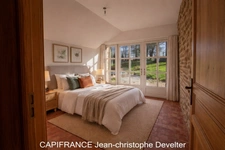 Maison à vendre proche de GORRON (53)maison en pierre 4 chambres sur terrain 1,37 hectare avec garage