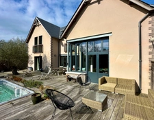 VILLA D'ARCHITECTE - 175 m² - SAINT BRIAC SUR MER 