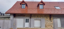 Dpt Ain (01), à vendre ORDONNAZ magnifique appartement T4 de 72 m² avec terrain privatif de 141 m²