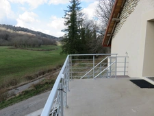 Dpt Ain (01), à vendre ORDONNAZ magnifique appartement T4 de 72 m² avec terrain privatif de 141 m²