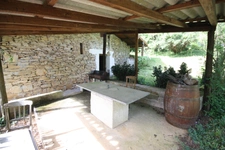 Dpt Ain (01), à vendre TORCIEU grangeon en pierres P2 d'environ 40 m² et terrain de 4362 m²   
