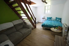 Dpt Ain (01), à vendre CHALEY maison P3 de 52 m² avec terrain non attenant de 351 m²  