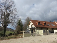 Dpt Ain (01), à vendre ORDONNAZ magnifique appartement T4 de 72 m² avec terrain privatif de 141 m²