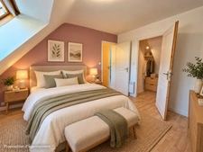 SAINT-AVÉ – Maison individuelle, 4 chambres et vie de plain-pied