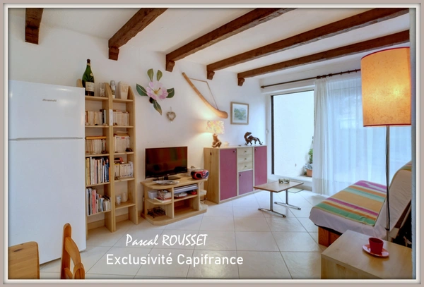 Aude, à vendre au coeur du quartier naturiste de LEUCATE appartement T2 de 31 m²  - Plain pied