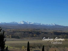 MALVIES, Villa T4 de plain-pied avec vue imprenable. 