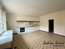 For sale ALZONNE 8-room house on approximately 299 m², attic, garage and interior courtyard. 
