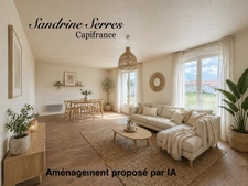 Villa de plain-pied avec vue sur les Pyrénées 