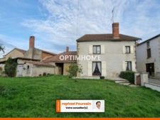 Ensemble de caractère composé de deux maisons mitoyennes et communicantes, environ 220 m² habitables, sur un terrain de 2 213 m².