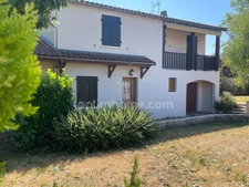 Maison avec garage et atelier sur 1900m2 de terrain